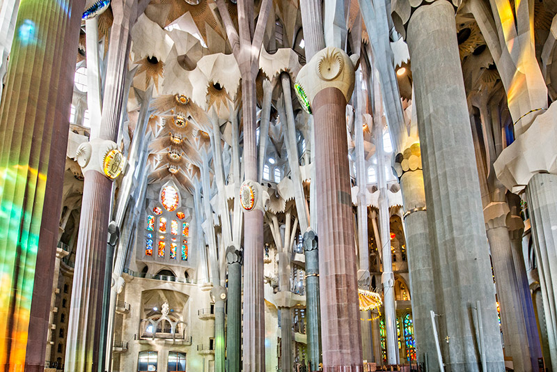 Construcción de Bóvedas Plásticas · Sagrada Família